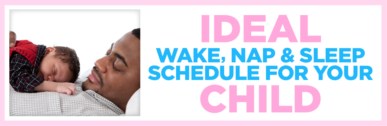 The Ideal Wake, Nap & Sleep Schedule for your Child